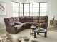 Beliani Sofa z elektryczną funkcją relaksu z ładowarką beżowa ROKKE (375104 Bel) 2