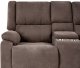 Beliani Sofa z elektryczną funkcją relaksu z ładowarką beżowa ROKKE (375104 Bel) 8