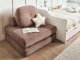 Beliani Sofa rozkładana jednoosobowa OLDEN Brązowy 4