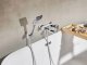 Bateria wannowa Beliani Bateria wannowo-prysznicowa BALNEARIO Srebrny 2