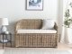 Beliani Sofa ogrodowa dla 2 osób SUSUA Rattan 4
