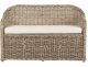 Beliani Sofa ogrodowa dla 2 osób SUSUA Rattan 6