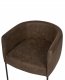 Beliani Fotel MALMOS Ciemnobrązowy 8
