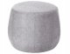 Beliani Puf ASHTON Jasnoszary 1