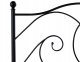 Beliani Łóżko Metal DINARD 120 x 200 cm Czarny 7