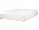 Beliani Łóżko z pojemnikiem bez zagłówka Boucle DINAN 160 x 200 cm Złamana biel 6