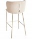 Beliani Zestaw 2 krzeseł barowych MINA II Boucle Jasnobeżowy 6