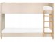 Beliani Łóżko piętrowe Welur CHOCQUES 90 x 200 cm Jasnobeżowy 5
