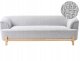 Beliani Sofa dla 3 osób ALNOR Jasnoszary 1
