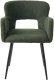 Beliani Zestaw 2 krzeseł do jadalni SANILAC Boucle Ciemnozielony 4