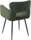 Beliani Zestaw 2 krzeseł do jadalni SANILAC Boucle Ciemnozielony 6
