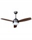 Wentylator Beliani Wentylator sufitowy z lampą MANSALA Z pilotem LED Ciemnobrązowy 1
