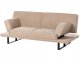 Beliani Sofa rozkładana dla 2 osób YORK Boucle Piaskowy 6