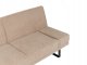 Beliani Sofa rozkładana dla 2 osób YORK Boucle Piaskowy 10