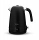 Czajnik Memflow Huslog czajnik retro z regulacją temperatury czarny 1,7L 2200W 1