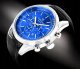 Zegarek Giewont Zegarek Męski Giewont Chronograph Sapphire Srebrno Niebieski GW7650-A3 2