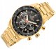 Zegarek Giewont Zegarek Męski Giewont Chronograph Sapphire Złoto Czarny GW9140-B4 3