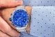 Zegarek Giewont Zegarek Męski Giewont Chronograph Sapphire Srebrno Niebieski GW9580-B3 5
