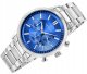 Zegarek Giewont Zegarek Męski Giewont Chronograph Sapphire Srebrno Niebieski GW8510-B3 3