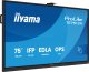 Monitor iiyama IIYAMA TE7513A-B2AG 190,5cm 75 cali iiWare21E EDLA -Google-GMS-apps Android 14 16 summer 2026 Octa-core SOC 8/128GB 40-Points 5
