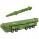 LeanToys Zestaw Militarny Ciężarówka Myśliwce Z Napędem Wyrzutnia Rakiet 2