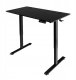 Biurko FURVERO Czarne 120 cm x 60 cm 2