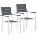 Garden4You Zestaw krzeseł ogrodowych MultiGarden stalowe 150kg 1