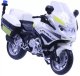 RM Motors Impulse Toys Motor 112 - Police motorcycle w. light & sound (18 cm) (I-1600007) 1