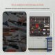 Bott Panel slatwall 122x61 czarny 2 szt organizer garaż 3