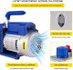 Vevor Pompa próżniowa klimatyzacji 4CFM 233L/min 1/3HP HVAC 5