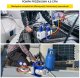Marina Pompa próżniowa HVAC 4,8CFM 283L/min zestaw manometrów AC 7