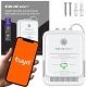 Qoltec Czujnik wycieku gazu ziemnego | detektor CH4 | NG | Tuya | Wi-Fi | alarm 85dB | LED 8