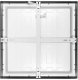Lampa sufitowa Bemko Panel Backlight Denar BLD 32W 4000K 3500LM IP44 40x40 Czarny C72-BLD-044-320-4K-BL 4
