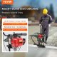 Vevor Listwa wibracyjna łata spalinowa do betonu 337 cm 1160 W 7