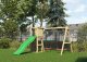 Plum Plac zabaw drewniany DUMO Przytulny Zakątek 3 ze zjeżdżalnią 220 cm i podwójną huśtawką 8