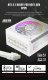 Zasilacz GameMax Gamemax | PSU | GS 750G WH | 750W | SFX | Full Modular| White 5