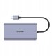 HUB USB Unitek USB-C - 2x USB 3.1 HDMI DP RJ-45 czytnik SD 3