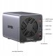 Macierz dyskowa Unitek Obudowa RAID do dysku SATA 2.5''/3.5'' 8 trybów 80TB USB-C 7