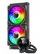 Chłodzenie wodne GameMax Gamemax CPU Liquid Cooler | ICEBURG 240 DIGITAL BK | Intel, AMD 1