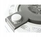 Suszarka RAVEN Suszarka spożywcza do owoców grzybów RAVEN ESS001X 240W 5 sit Biała 9