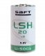 Saft Bateria LSH20 D / R20 LiSOCl2 SAFT 3,6V 13000mAh (1 szt.) 8