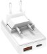 Ładowarka SBS Ładowarka sieciowa uniwersalna SBS Flexi USB-A USB-C PD 65W Biała 1
