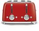 Toster Smeg Toster czteroszczelinowy Smeg TSF03PGEU 4 Tosty Grzanki Rozmrażanie 2000W 4