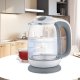 Czajnik Maestro MAESTRO Czajnik elektryczny szklany 1,7l 2200W MR-056-GREY 2