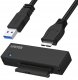Adapter USB Unitek Adapter Y-1039 bridge USB 3.0 - SATA III 25"/35" 80cm black 16