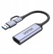 Adapter AV Unitek Rejestrator Video Grabber HDMI Unitek USB-C/A 3