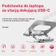 Unitek Unitek Podstawka pod laptop z odłączanym hubem USB-C HDMI 1,4, 4K PD 100W 4