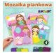 Prószyński i S-ka Mozaiki piankowe Księżniczki 4 wzory EDUKAMP 1