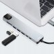 HUB USB XO XO adapter HUB HUB003 8w1 HDMI 4K 2x USB 3.0 USB-C PD 100W USB-C RJ45 SD micro SD 4