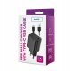 Ładowarka Setty ładowarka sieciowa 1x USB 3A czarna + kabel USB-C 1,0 m 6